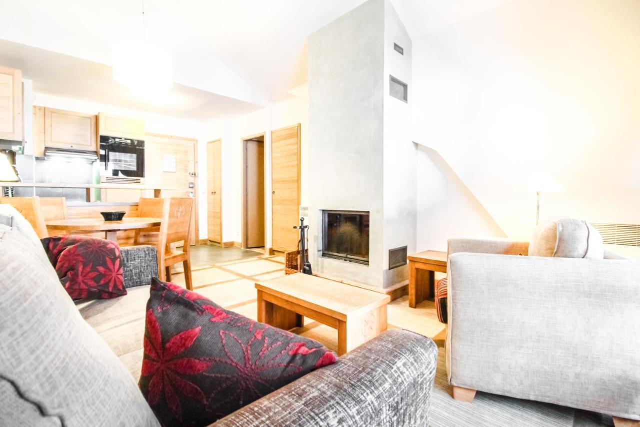 Les Terrasses D'Eos, 1-Bed Apartment With Fireplace, Ski In, Ski Out Flaine Exterior foto